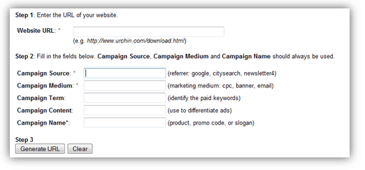 Google's Link Creator Tool 