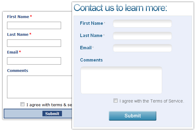 Web 2.0 Form Design